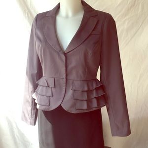 Cynthia Rowley Ruffled Jacket!